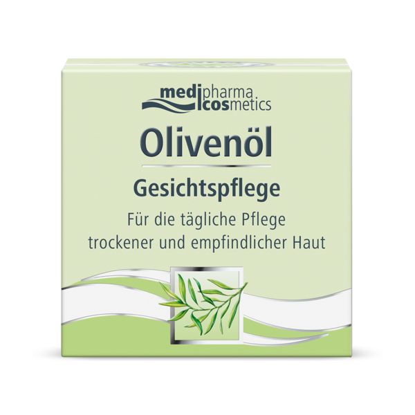 фото упаковки Medipharma Cosmetics Крем для лица для сухой и чувствительной кожи Olivenol, крем для лица, 50 мл, 1 шт. фото упаковки Medipharma Cosmetics Крем для лица для сухой и чувствительной кожи Olivenol