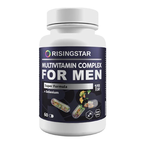 фото упаковки Risingstar Поливитаминный минеральный комплекс для мужчин