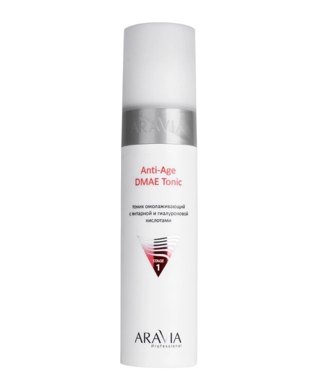 фото упаковки Aravia Professional Anti-Age DMAE Tonic Тоник омолаживающий