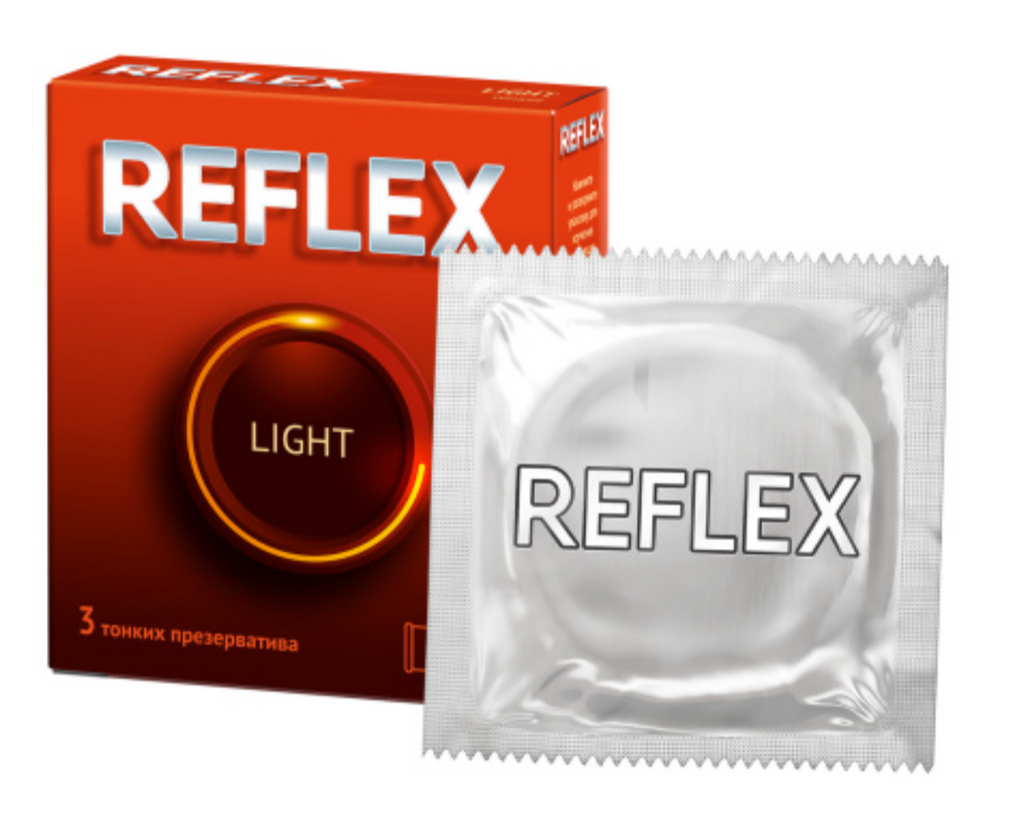 фото упаковки Reflex Light Презервативы в смазке