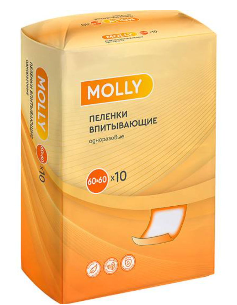 фото упаковки Molly Пеленки медицинские