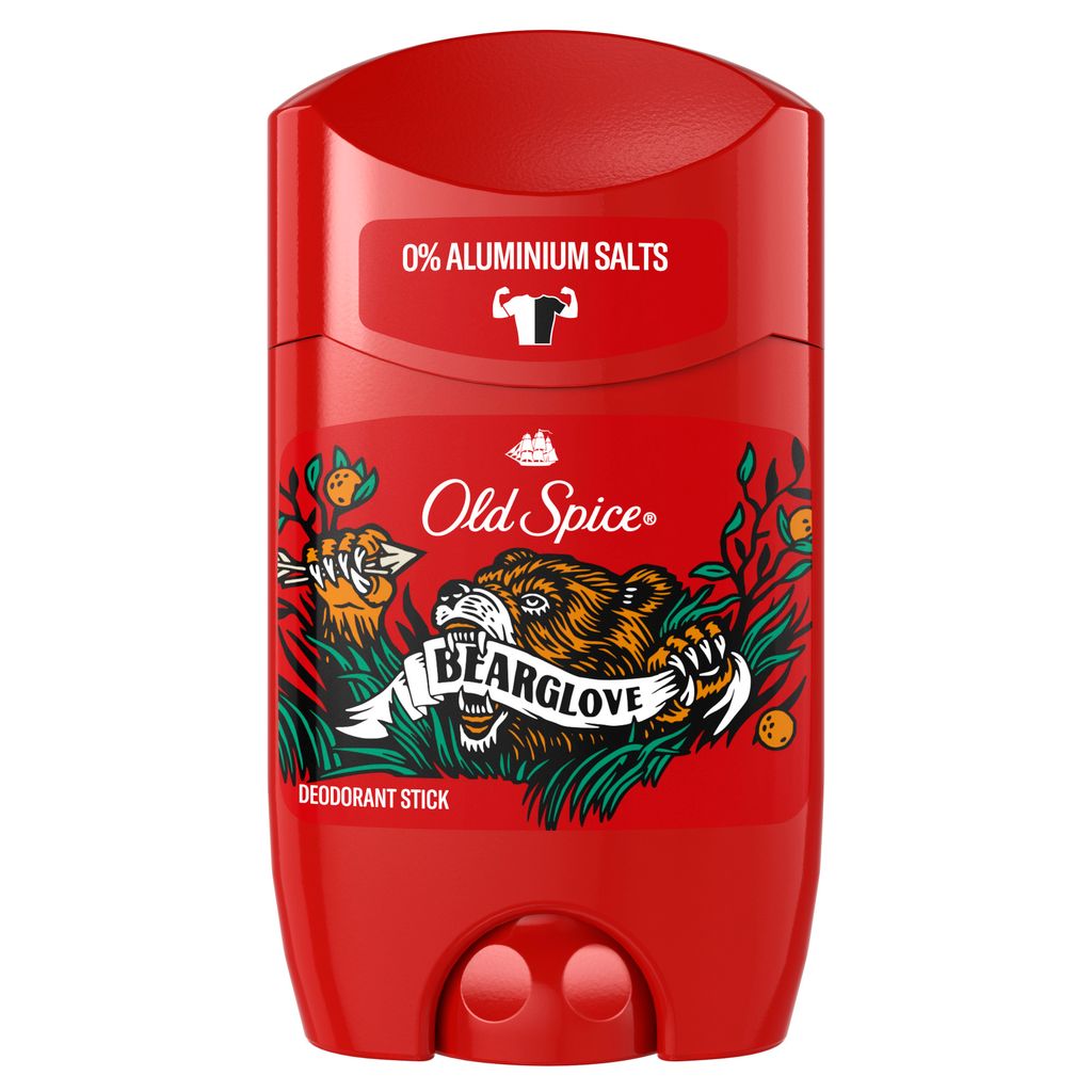 фото упаковки Old Spice Дезодорант-стик Bearglove, 50 мл, 1 шт. фото упаковки Old Spice Дезодорант-стик Bearglove