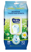 Aura Nice Влажная туалетная бумага, 72 шт.