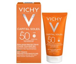 Vichy Capital Soleil Dry Touch SPF50 эмульсия матирующая