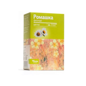 Фиточай Ромашки цветки, фиточай, 50 г, 1 шт.