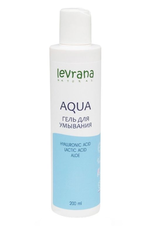 Levrana Гель для умывания Aqua, гель, 200 мл, 1 шт.