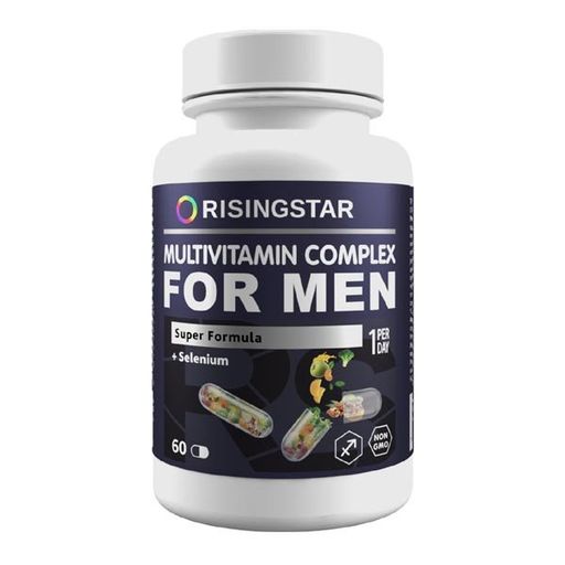 Risingstar Поливитаминный минеральный комплекс для мужчин, таблетки, 60 шт.