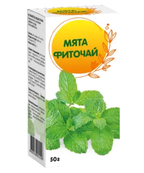 Фиточай Мята, фиточай, 50 г, 1 шт.