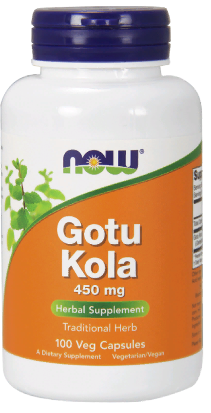 NOW Gotu Kola Готу Кола, 450 мг, капсулы, 100 шт.