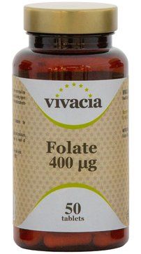 Vivacia Folate, 400 мкг, таблетки, 50 шт.